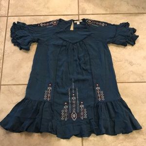 Miami turquoise blue dress size M like new